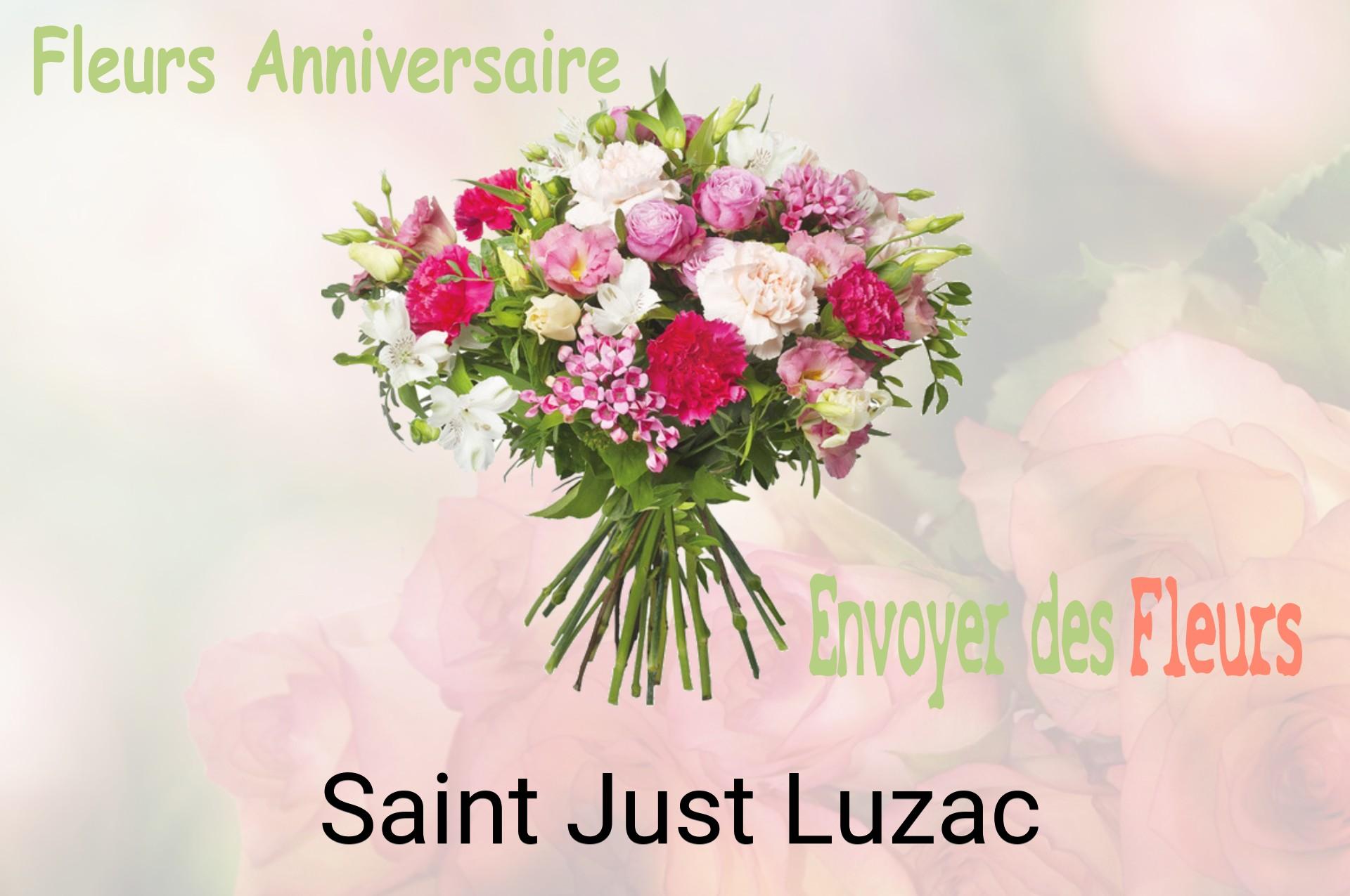 Bouquet de fleurs d’anniversaire livré à Saint-Just-Luzac